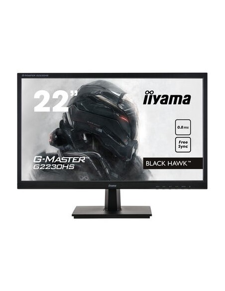 iiyama G-MASTER G2230HS-B1 LED display 54,6 cm (21.5") 1920 x 1080 Pixeles Full HD LCD Negro