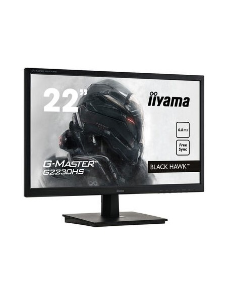 iiyama G-MASTER G2230HS-B1 LED display 54,6 cm (21.5") 1920 x 1080 Pixeles Full HD LCD Negro