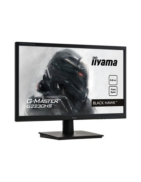 iiyama G-MASTER G2230HS-B1 LED display 54,6 cm (21.5") 1920 x 1080 Pixeles Full HD LCD Negro