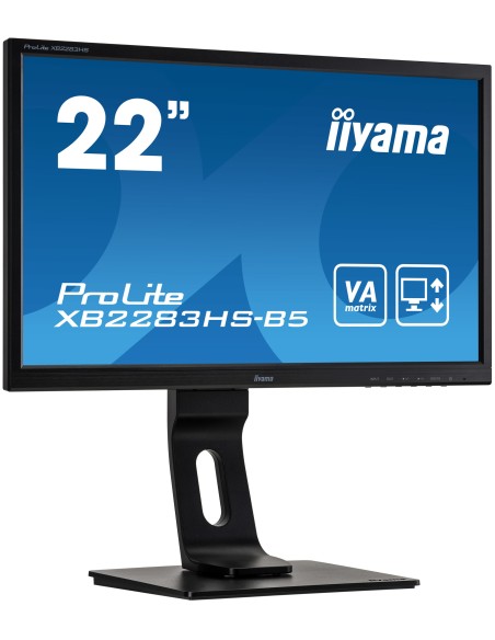 iiyama ProLite XB2283HS-B5 LED display 54,6 cm (21.5") 1920 x 1080 Pixeles Full HD Negro