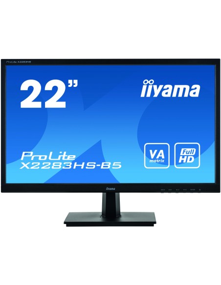 iiyama ProLite X2283HS-B5 LED display 54,6 cm (21.5") 1920 x 1080 Pixeles Full HD Negro