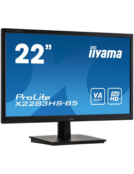 iiyama ProLite X2283HS-B5 LED display 54,6 cm (21.5") 1920 x 1080 Pixeles Full HD Negro