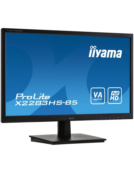 iiyama ProLite X2283HS-B5 LED display 54,6 cm (21.5") 1920 x 1080 Pixeles Full HD Negro