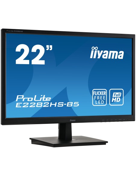 iiyama ProLite E2282HS-B5 LED display 54,6 cm (21.5") 1920 x 1080 Pixeles Full HD Negro