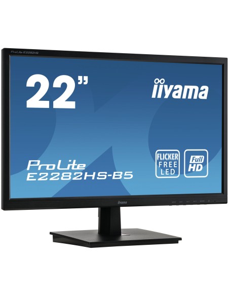 iiyama ProLite E2282HS-B5 LED display 54,6 cm (21.5") 1920 x 1080 Pixeles Full HD Negro