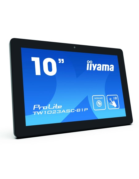 iiyama ProLite TW1023ASC-B1P monitor pantalla táctil 25,6 cm (10.1") 1280 x 800 Pixeles Multi-touch Multi-usuario Negro