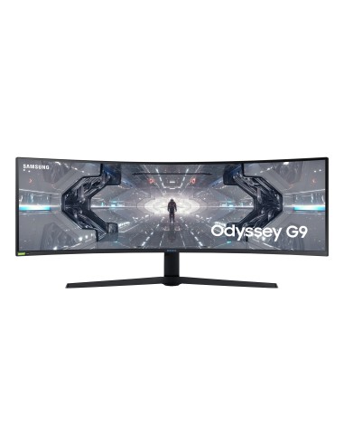 Samsung Odyssey C49G95TSSU 124,5 cm (49") 5120 x 1440 Pixeles Quad HD QLED Negro, Blanco