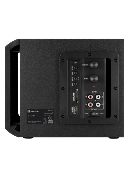 NGS Cosmos 36 W Negro 2.1 canales