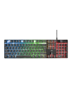 Trust GXT 838 Azor Gaming Combo teclado USB QWERTY Portugués Negro