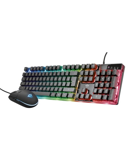 Trust GXT 838 Azor Gaming Combo teclado USB QWERTY Portugués Negro