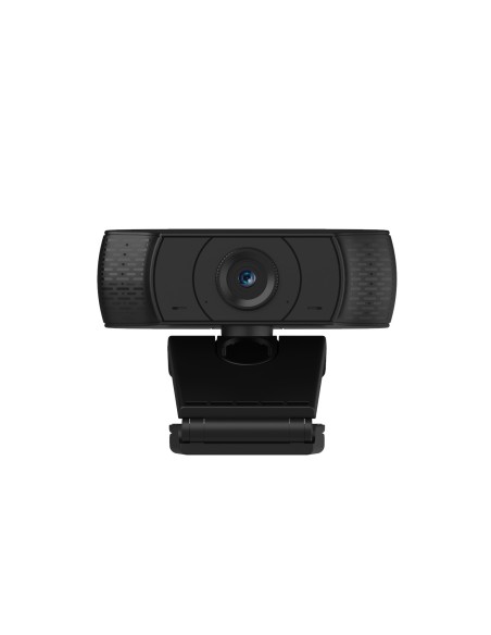 Ewent EW1590 cámara web 2 MP 1920 x 1080 Pixeles USB Negro