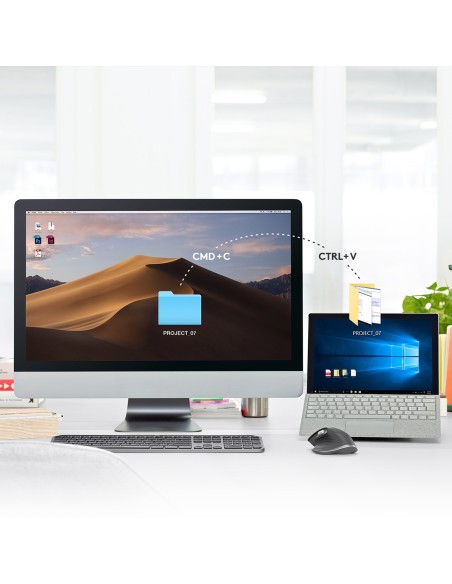 Logitech MX Master 3 ratón mano derecha RF inalámbrica + Bluetooth Laser 4000 DPI