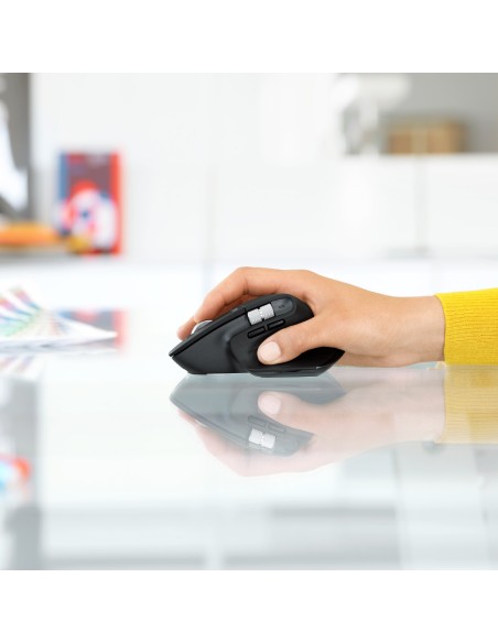 Logitech MX Master 3 ratón mano derecha RF inalámbrica + Bluetooth Laser 4000 DPI