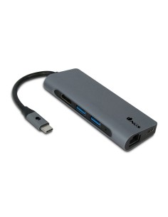 NGS WONDERDOCK7 USB 2.0 Type-C 480 Mbit s Negro, Gris