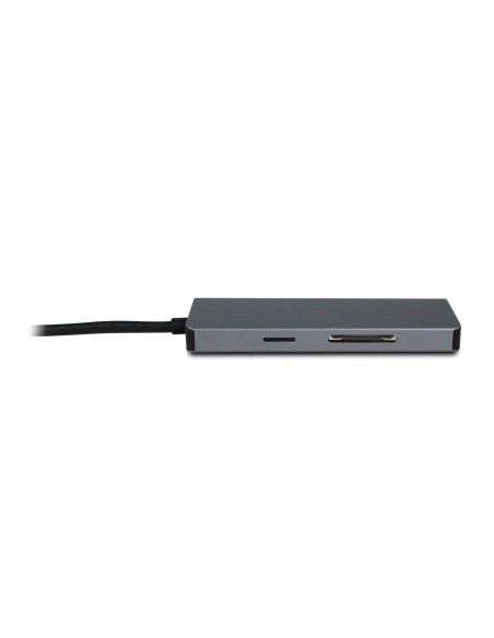 NGS WONDERDOCK7 USB 2.0 Type-C 480 Mbit s Negro, Gris