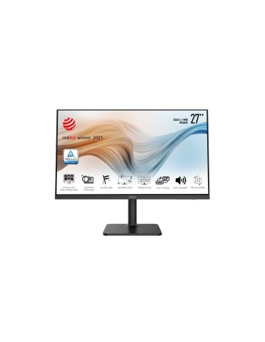 MSI Modern MD271QP 68,6 cm (27") 2560 x 1440 Pixeles Wide Quad HD LCD Negro