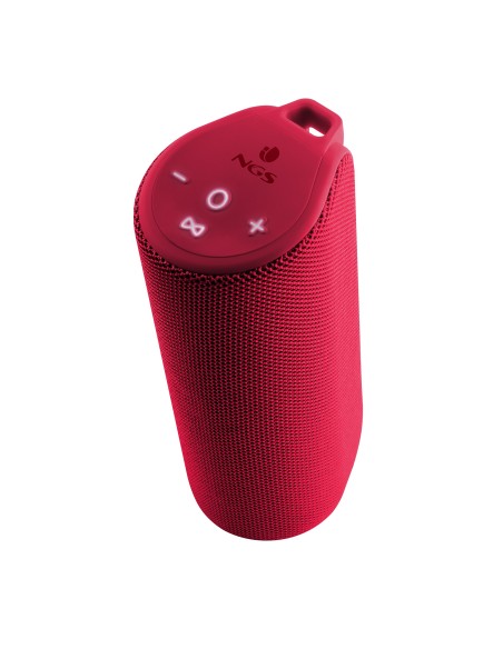 NGS ROLLER REEF Altavoz portátil estéreo Rojo 10 W