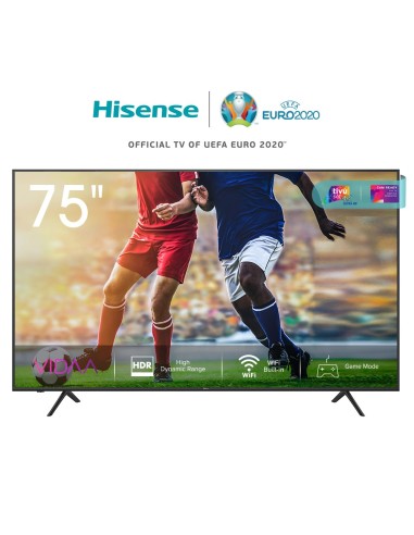 Hisense A7100F 75A7100F Televisor 190,5 cm (75") 4K Ultra HD Smart TV Wifi Negro