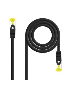 Nanocable Cable de red latiguillo RJ45 LSZH Cat.6A SFTP AWG26, Negro, 3.0 m
