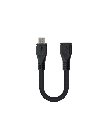Nanocable 10.01.2000 cable USB 0,1 m USB 2.0 Micro-USB B Mini-USB B Negro