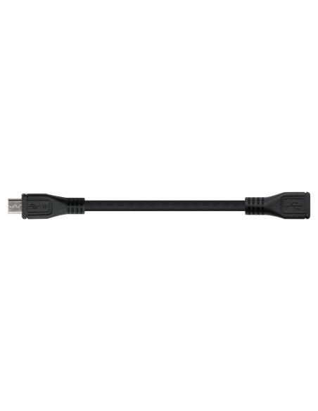 Nanocable 10.01.2000 cable USB 0,1 m USB 2.0 Micro-USB B Mini-USB B Negro