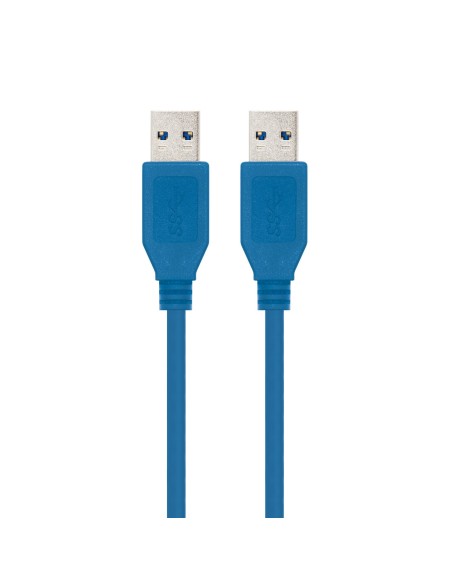 Nanocable 10.01.1001-BL cable USB 1 m USB 3.2 Gen 1 (3.1 Gen 1) USB A Azul
