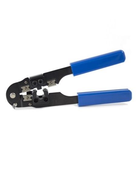 Ewent EW9005 crimpadora Herramienta combinada Negro, Azul