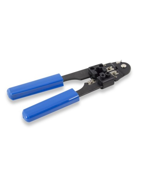 Ewent EW9005 crimpadora Herramienta combinada Negro, Azul