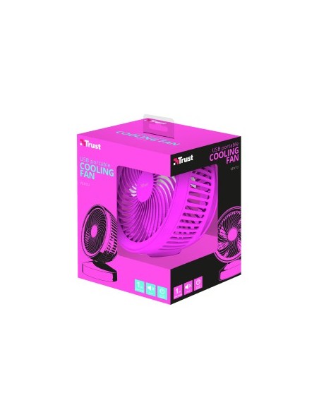 Trust 22582 ventilador Rosa