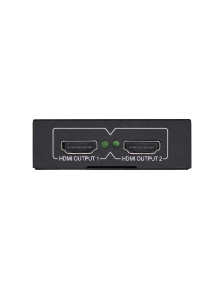 AISENS HDMI Duplicador 4K@30HZ 1x2 con alimentación, Negro