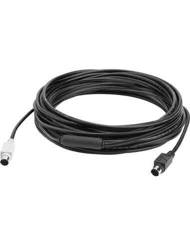 Logitech 939-001487 cable de transmisión Negro 10 m