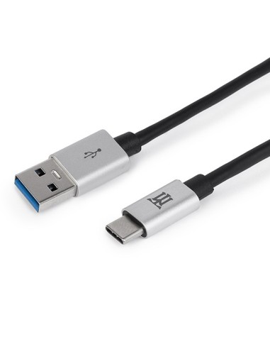 Maillon Technologique Premium MTPTCS301 cable USB 1 m USB 3.2 Gen 1 (3.1 Gen 1) USB A USB C Plata