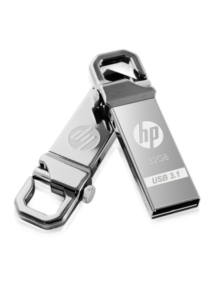 HP x750w unidad flash USB 32 GB USB tipo A 3.2 Gen 1 (3.1 Gen 1) Acero inoxidable
