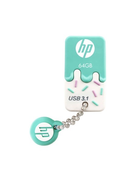 HP x778w unidad flash USB 64 GB USB tipo A 3.2 Gen 1 (3.1 Gen 1) Verde, Blanco