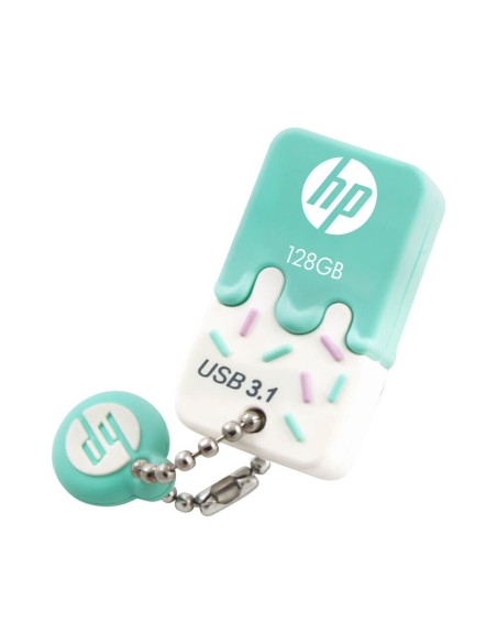HP x778w unidad flash USB 128 GB USB tipo A 3.2 Gen 1 (3.1 Gen 1) Verde, Blanco