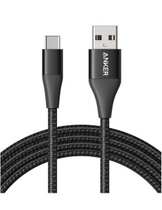 Anker Powerline+ II cable USB 0,9 m USB 2.0 USB A USB C Negro