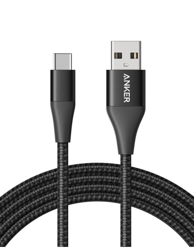 Anker Powerline+ II cable USB 1,8 m USB 2.0 USB C USB A Negro