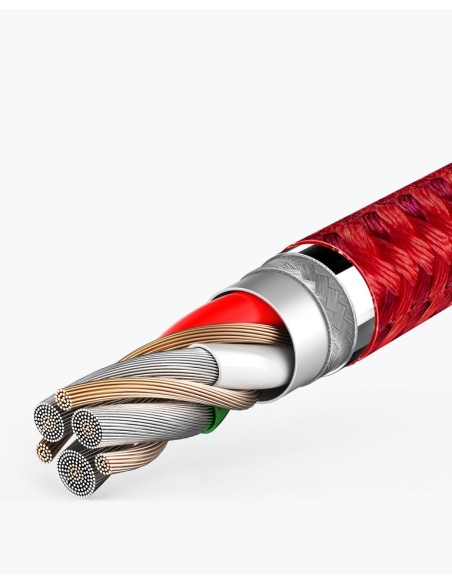 Anker Powerline+ II cable USB 1,8 m USB 2.0 USB C USB A Rojo