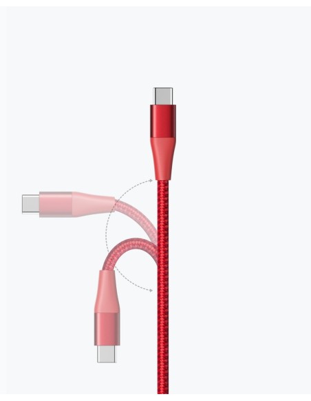 Anker Powerline+ II cable USB 1,8 m USB 2.0 USB C USB A Rojo