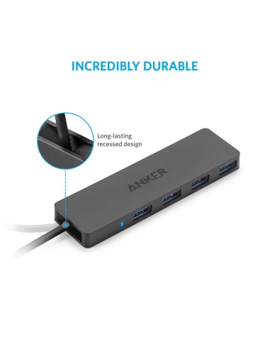 Anker AK-A7516011 USB 3.2 Gen 1 (3.1 Gen 1) Type-A 5000 Mbit s Negro