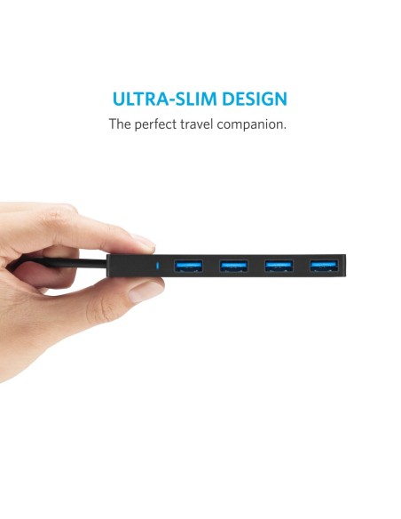 Anker AK-A7516011 USB 3.2 Gen 1 (3.1 Gen 1) Type-A 5000 Mbit s Negro