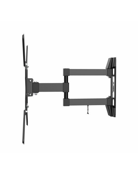 AISENS Soporte ECO giratorio, inclinable para monitor TV 30kg (3 Pivotes) de 32-55, Negro