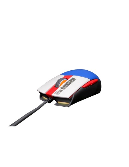 ASUS ROG Strix Impact II GUNDAM EDITION ratón Ambidextro USB tipo A Óptico 6200 DPI