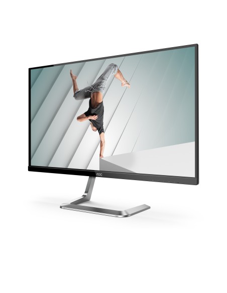 AOC Q27T1 pantalla para PC 68,6 cm (27") 2560 x 1440 Pixeles Quad HD LED Plata