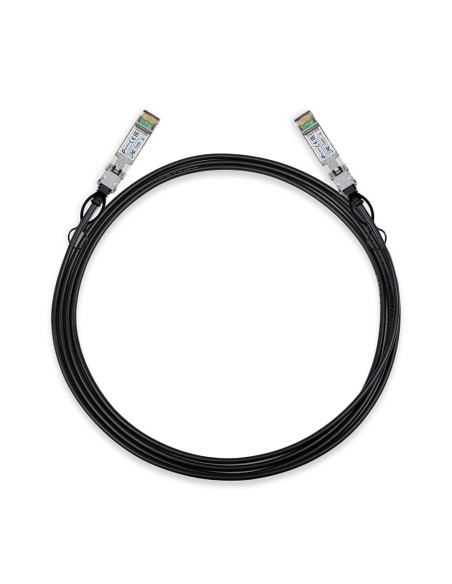 TP-LINK TL-SM5220-3M cable de fibra optica SFP+ DAC Negro