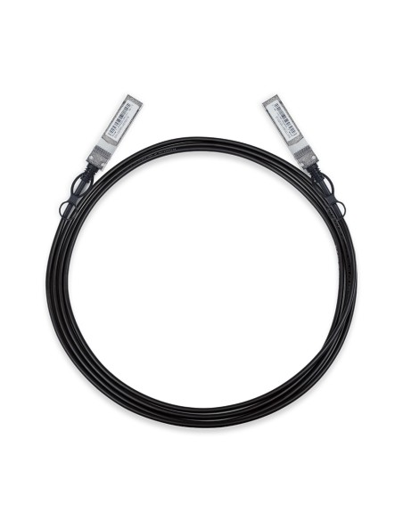 TP-LINK TL-SM5220-3M cable de fibra optica SFP+ DAC Negro