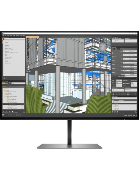 HP Z24n G3 61 cm (24") 1920 x 1200 Pixeles WUXGA LED Plata