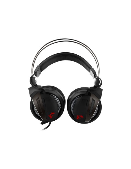 MSI Immerse GH60 Binaural Diadema Negro, Rojo