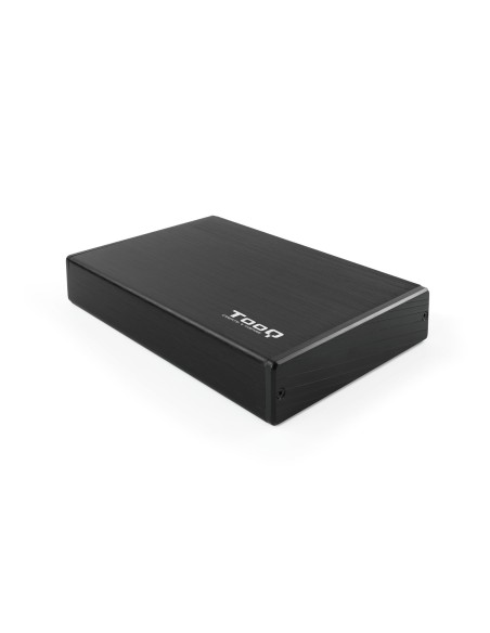 TooQ CAJA HDD 3,5" SATA A USB 2.0 3.0 NEGRA