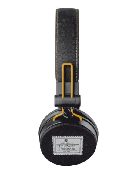 Trust Fyber Auriculares Diadema Negro, Naranja